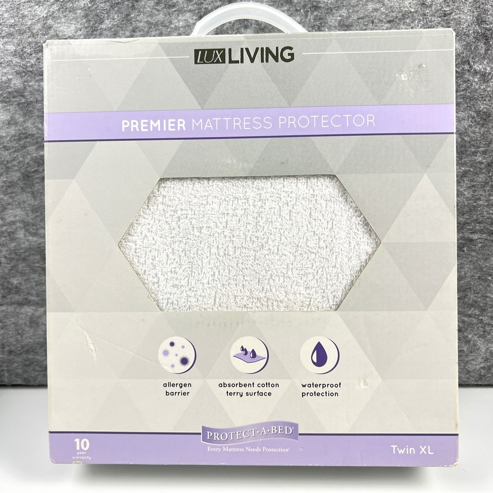 Protect-A-Bed Premier Mattress Protector Twin XL Soft Waterproof College Dorm